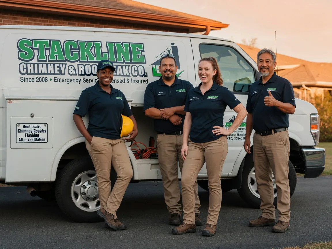 Chimney flashing repair company in Clinton, TN